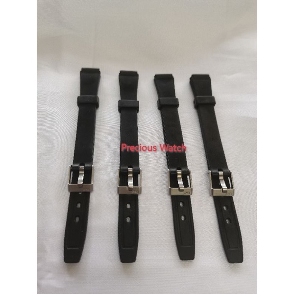 Strap tali jam tangan Q&amp;Q UK 12mm strap tali Q&amp;Q UK 12mm  gesper bertulis Q&amp;Q