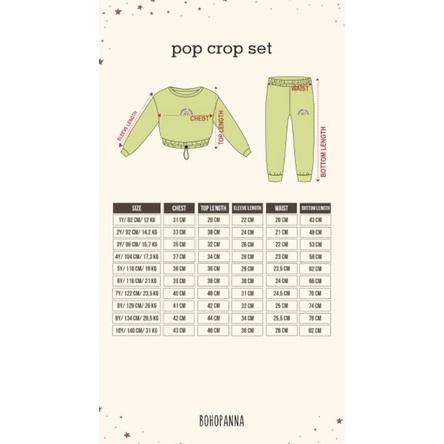 Pop Crop Set Bohopanna B31