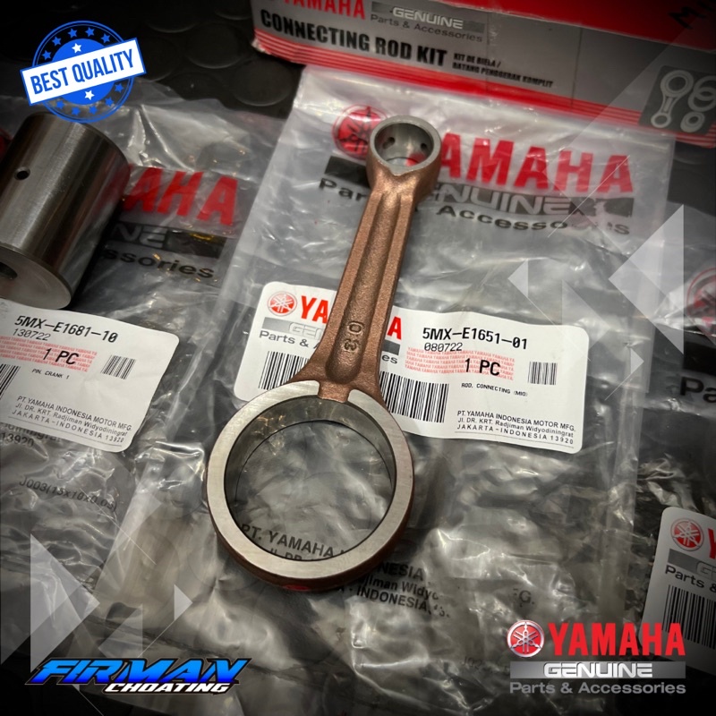 STANG SEHER SET CONNECTING ROD KIT MIO SPORTY SMILE NOUVO MIO SOUL FINO ORIGINAL 5TL-E1650-00