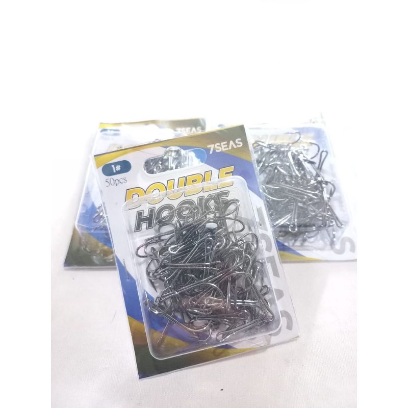 DOUBLE HOOK 7SEAS (BLACK CHROME)