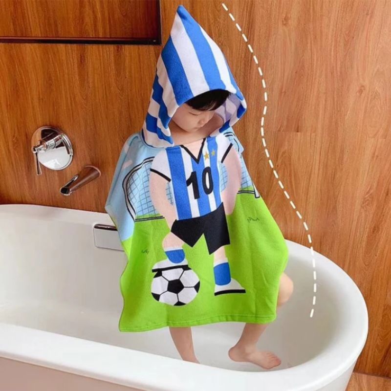 Hello Sun Kids Towel / Handuk Ponco Renang Berenang Anak / Swimming Towel