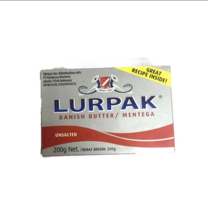 

Lurpak danish butter unsalted 200gr