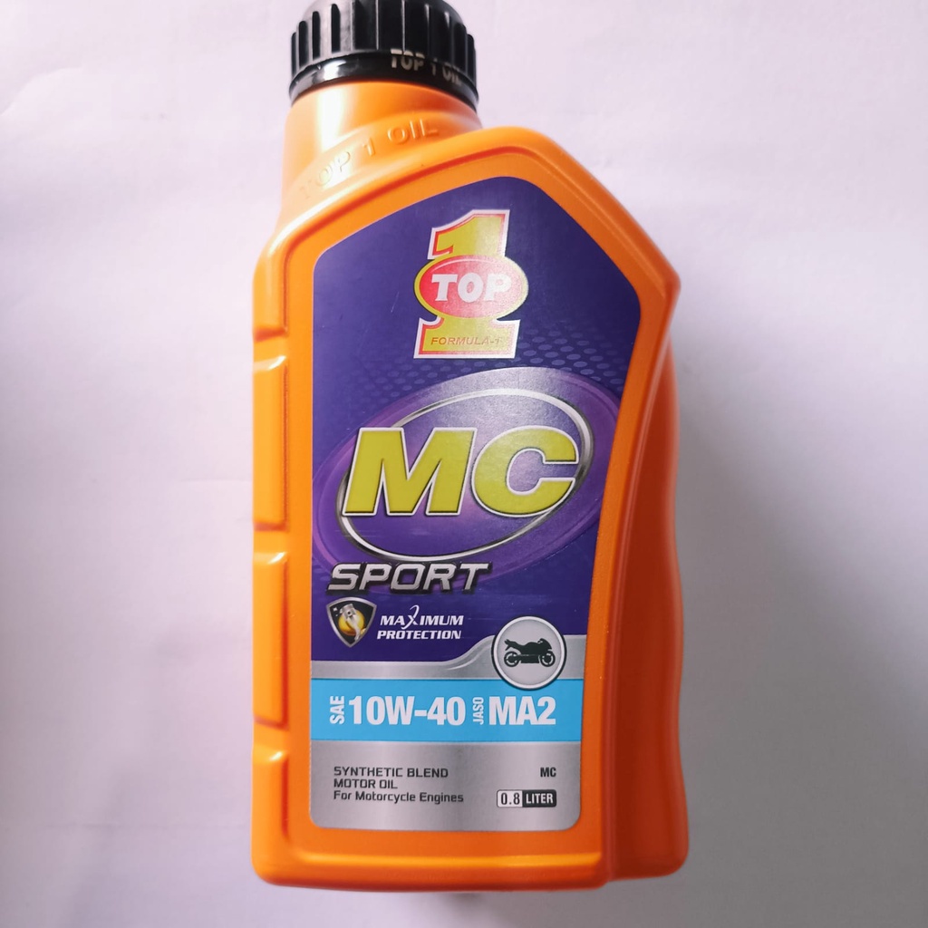 OLI TOP 1 MC 800 ML SAE 10W-30 JASO MA2 4 STROKE