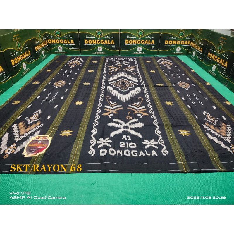 (ORIGINAL) SARUNG DONGGALA SONGKET 210/ DONGGALA SKT