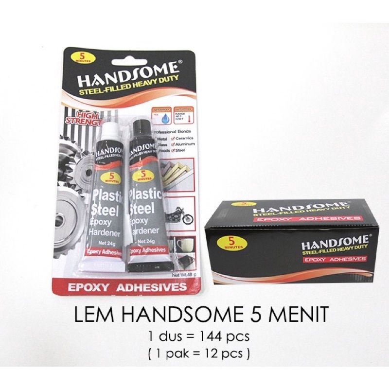 

Lem besi handsome/lem 5menit