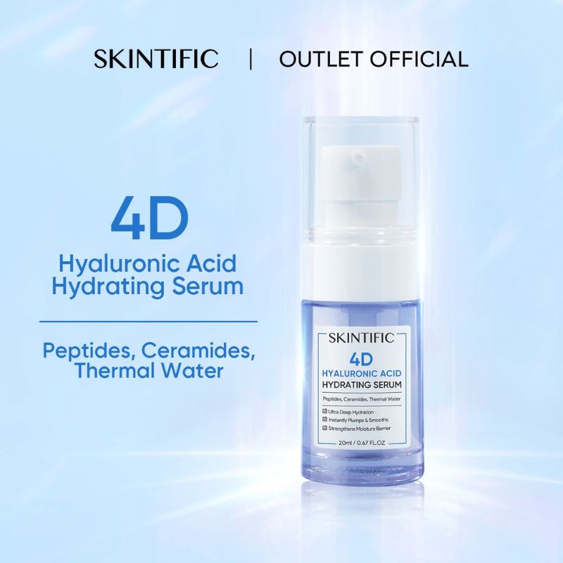Jual SKINTIFIC 4D Hyaluronic Acid Hydrating Serum 20ml Shopee Indonesia