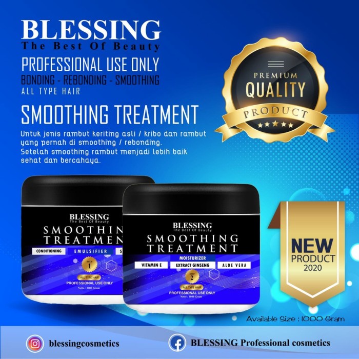 SMOOTHING TREATMENT BLESSING 1KG / 1 KG