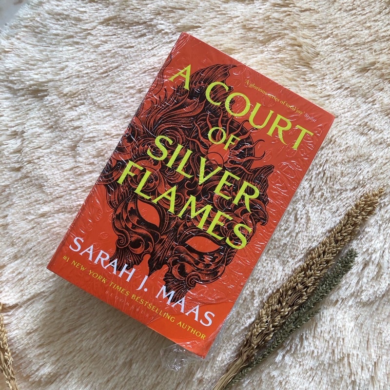 [New Sealed] Novel Import Original A Court of Silver Flames - Sarah J. Maas Paperback Acotar (bukan 