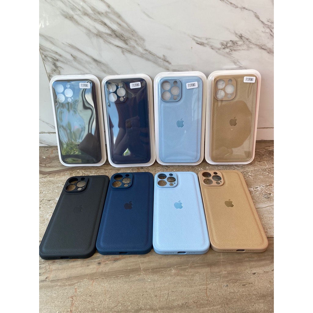 Fuze Leather Case iPhone 11 Pro 11 Promax 11 X / XS XR XSMAX Square EDGE Leather + Protector Camera