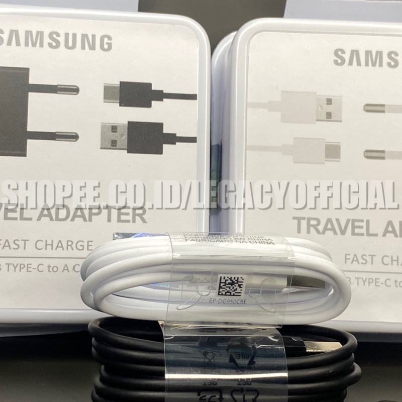 Charger Samsung 15Watt Fast Charging Original Type C / Kabel Samsung Type C Original