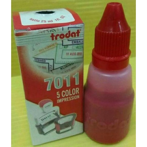 

Terlaris Tinta Stempel Trodat 7011 Warna Merah Termurah