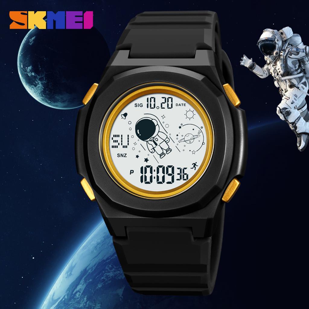 Jam Tangan Pria 2024 Digital Original SKMEI Astronaut Water resist