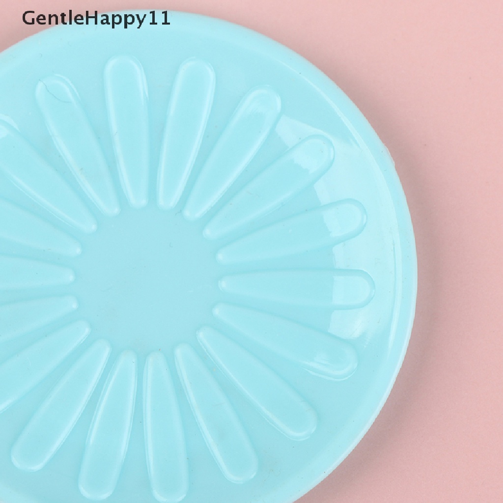 GentleHappy 4Pcs Dollhouse Practical Miniature Plate DIY Miniature Dish Novelty Decoration id