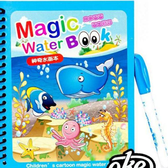 

ぜ D5 Magic Water Drawing Book | Buku Mewarnai Air Ajaib | Water Draw ㅮ