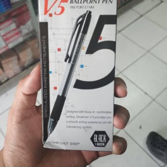 

Flash Sale PULPEN/ BOLPOIN SNOWMAN V-5 FINE POINT 0.7MM CETEKAN ,.