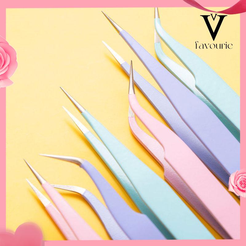 CODPinset Lengkung Gundam Stiker Scrapbook Tools Warna Pastel Lucu Tweezer Sticker Pinset-FA