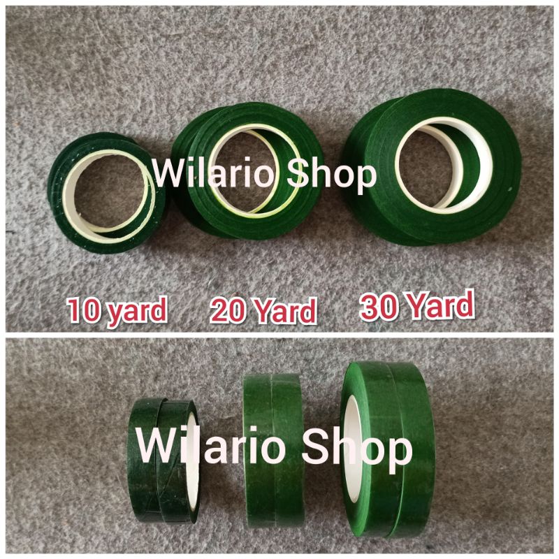 1 ROLL FLORAL TAPE / SELOTIP BUNGA / SELOTIP TANGKAI BUNGA / FLOWER TAPE