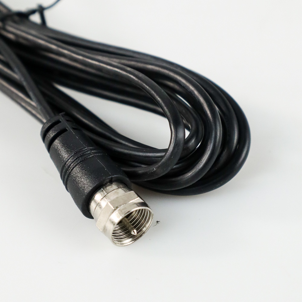 Antena TV Digital Indoor DVB-T2 25dB Spider Pattern with Signal Booster Amplifier - TFL-D139 - Black - 7RNA0GBK