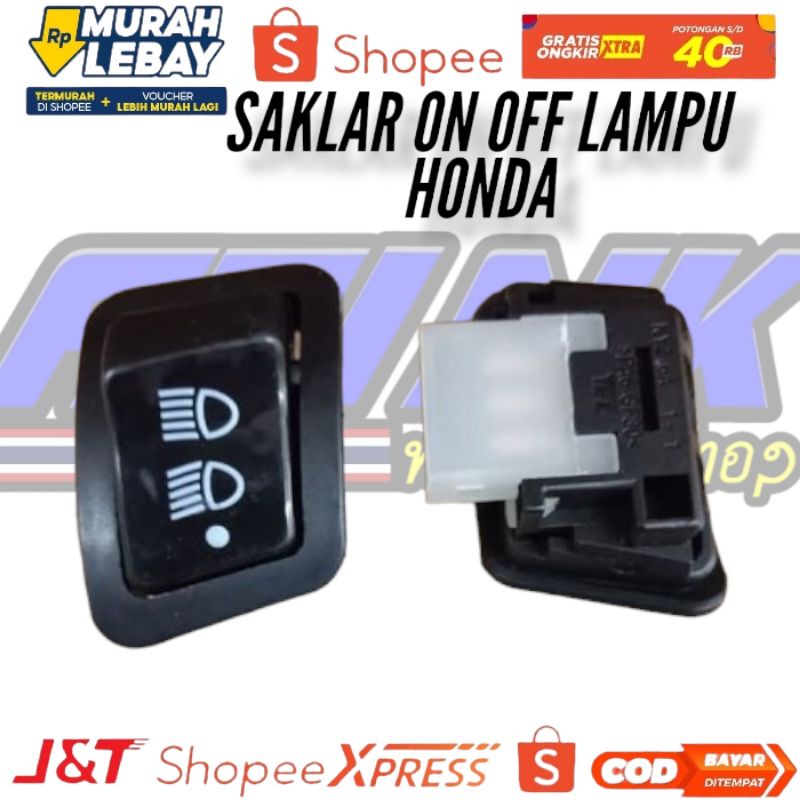 TOMBOL DIM DIMMER SAKLAR DIM ON OFF HONDA SAKLAR DIM JAUH DEKAT ON OFF 3TOMBOL