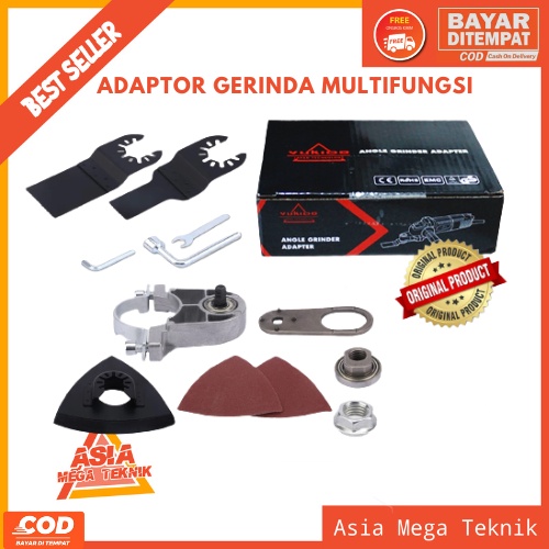 Adapter GERINDA MULTIFUNGSI/ konverter Adaptor MULTIFUNGSI ke gerinda YUKIDO