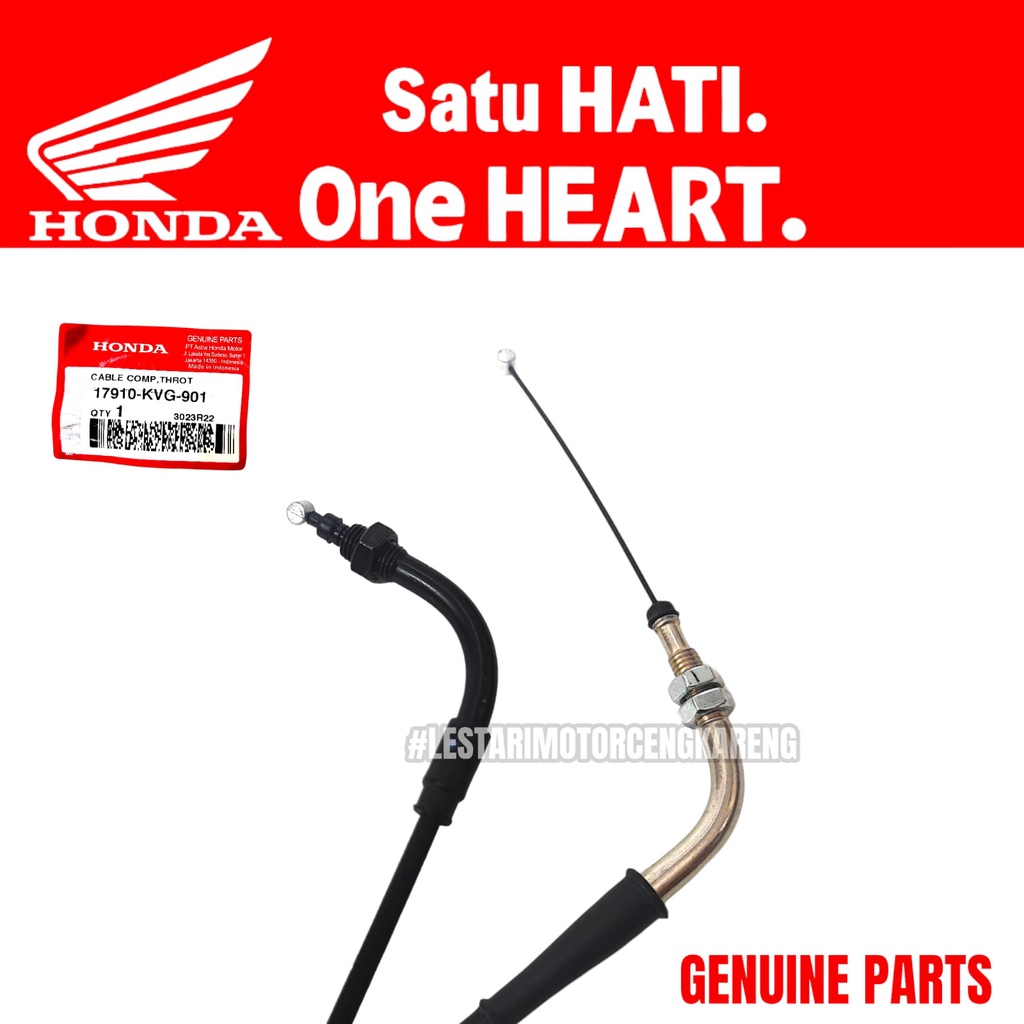 KABEL GAS BEAT KARBU ORIGINAL HONDA 17910-KVG-901