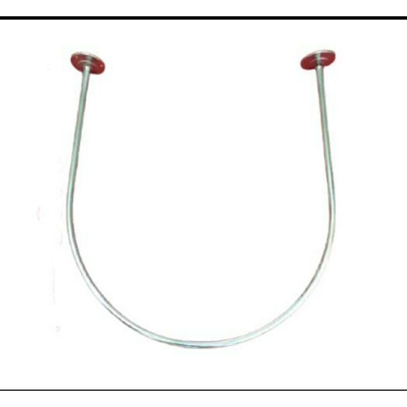 Besi Kamar pas / Tiang Besi Tirai / Fitting room / Kamar Pas Oval(BH)