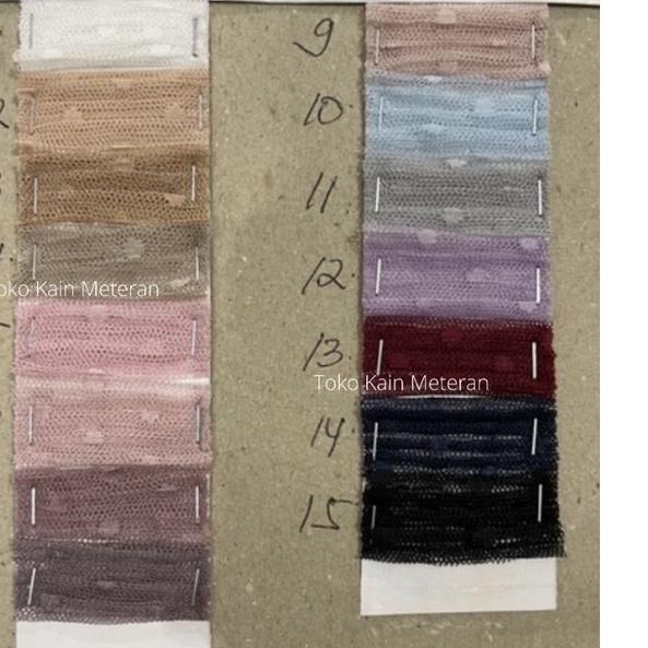 >XG34448< Tile Dot Pleats Plisket