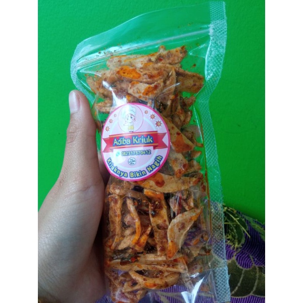 

BASRENG KRIUK/BASRENG Kering/BASRENG PEDAS DAUN JERUK /Basreng Original/Basreng Bumbu Balado 100g