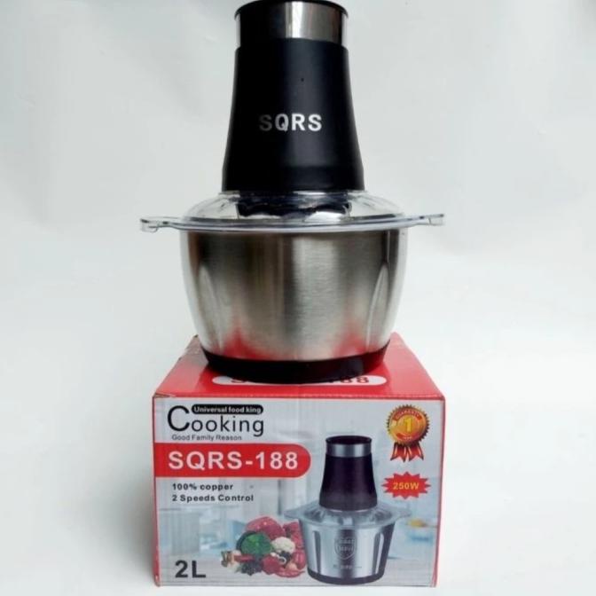 Universal Chopper SQRS-188 / Choper Blender Daging Stainless SQRS 188