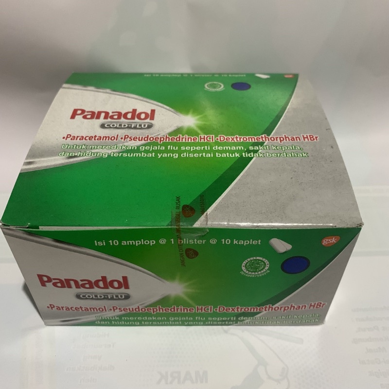 Panadol Hijau Box Isi 10 Strip *