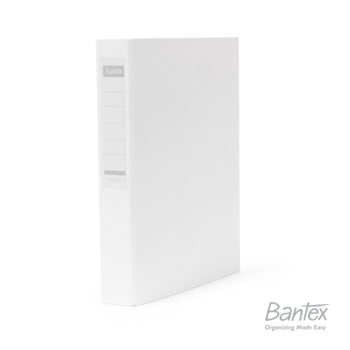 

✨NEW✨ - Bantex Photocard Album A4 2 Ring Binder Sleeve Pocket White 8222P07P - 1 Pcs Binder