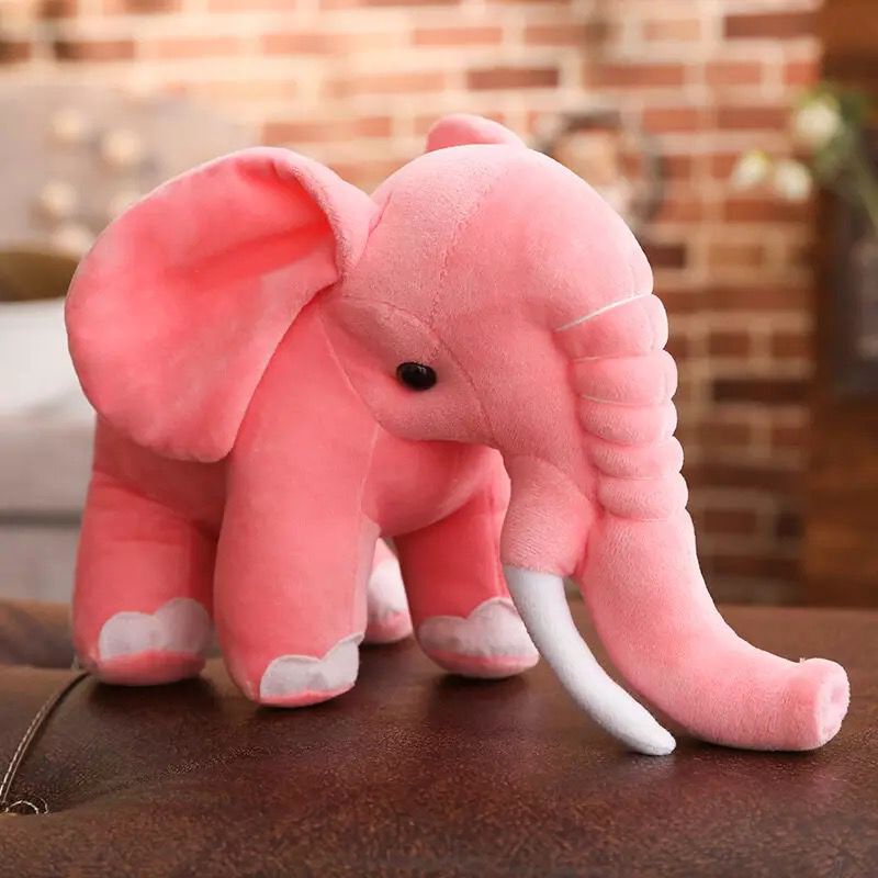 Boneka Gajah Kecil Ikea Peek a Boo Lucu Bahan Halus Lembut Mainan Anak Terbaru