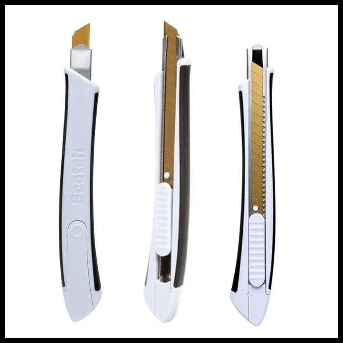 

Cutter Emas, Scotch 3M 9Mm Titanium Blade Kecil