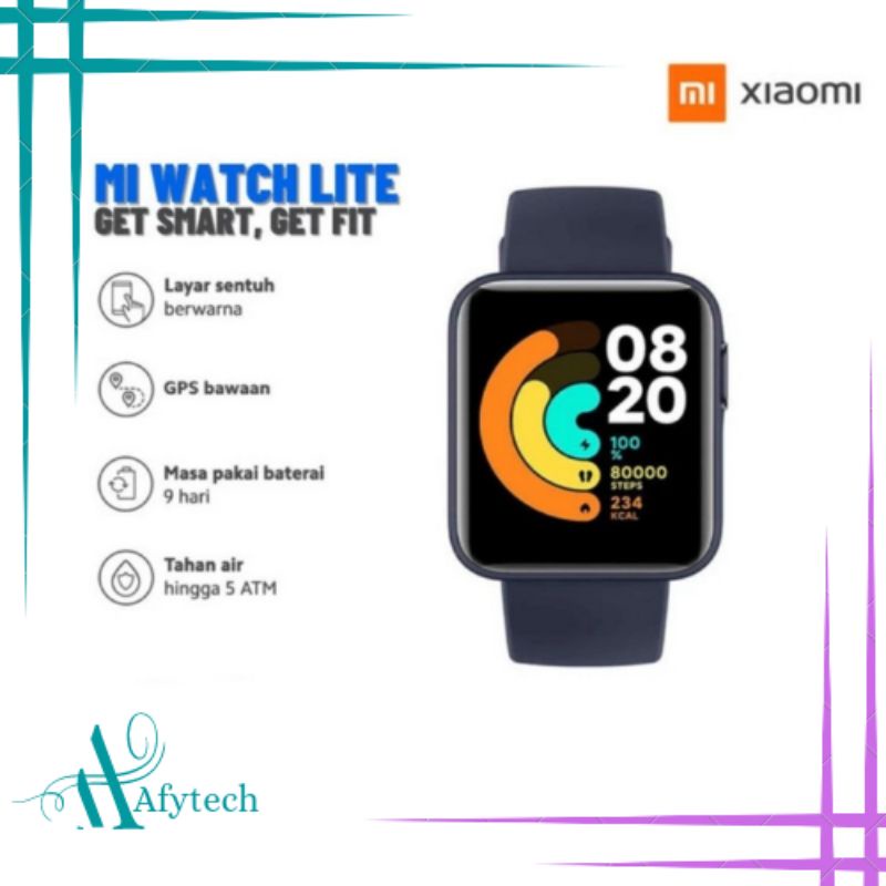 Mi Watch Lite Fitness Smartwatch Dilengkapi GPS