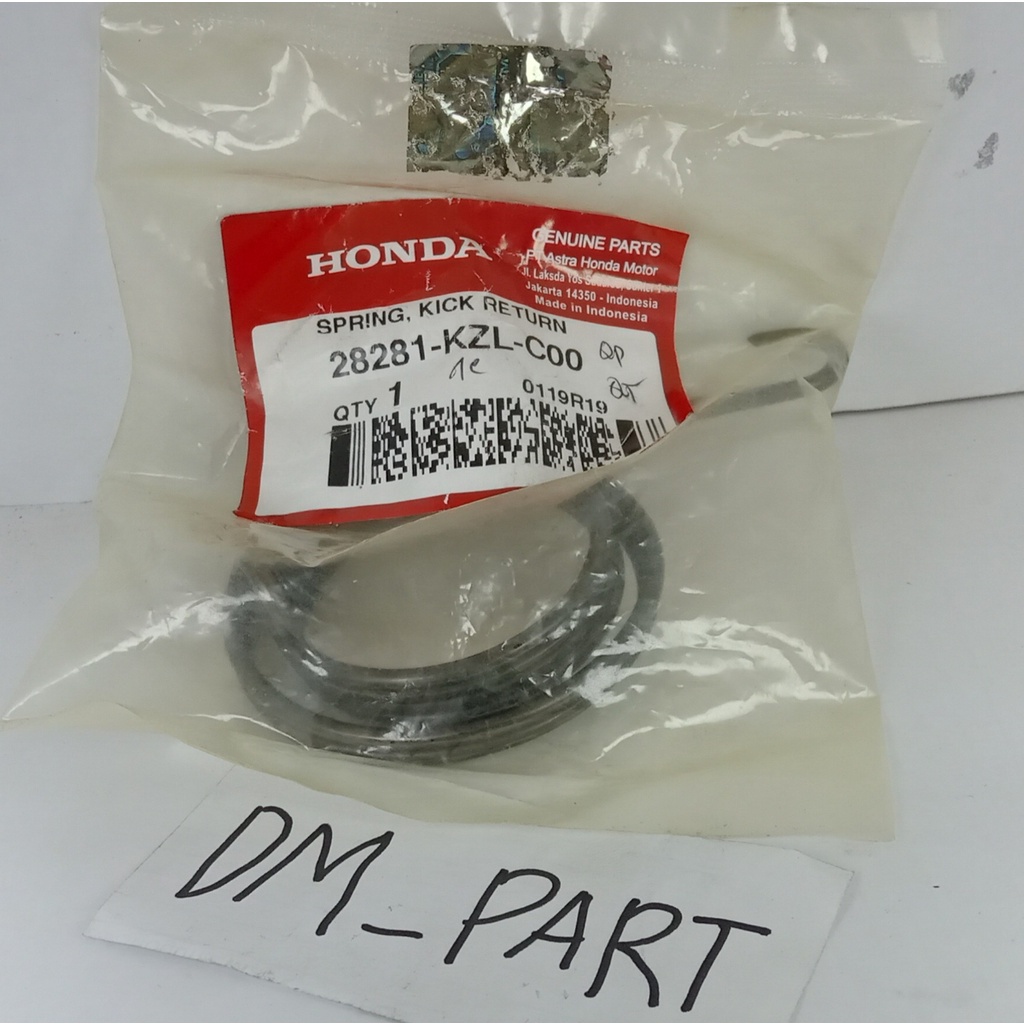 PER PIR SPRING PEDAL KICK SELA SELAH SELAHAN ENGKOL STATER KAKI HONDA BEAT KARBU POP FI ESP SCOOPY V