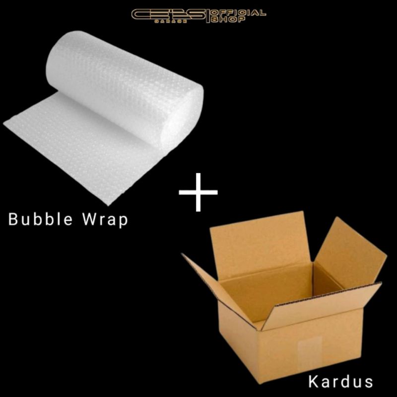 

Extra Bubble Wrap Atau Kardus Tambahan Packing Untuk Mengurangi Resiko Pecah