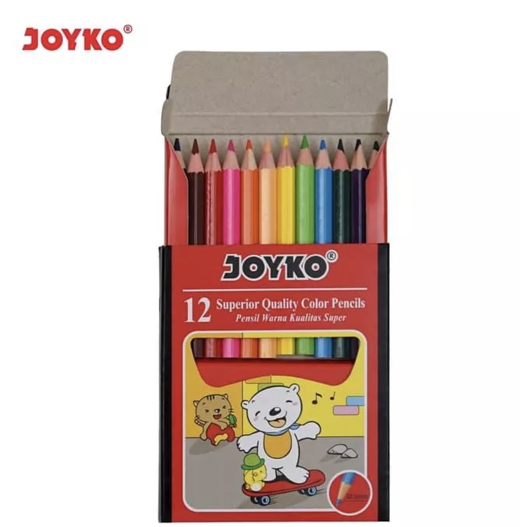 

Little V| Pensil Warna Joyko isi 12 kecil