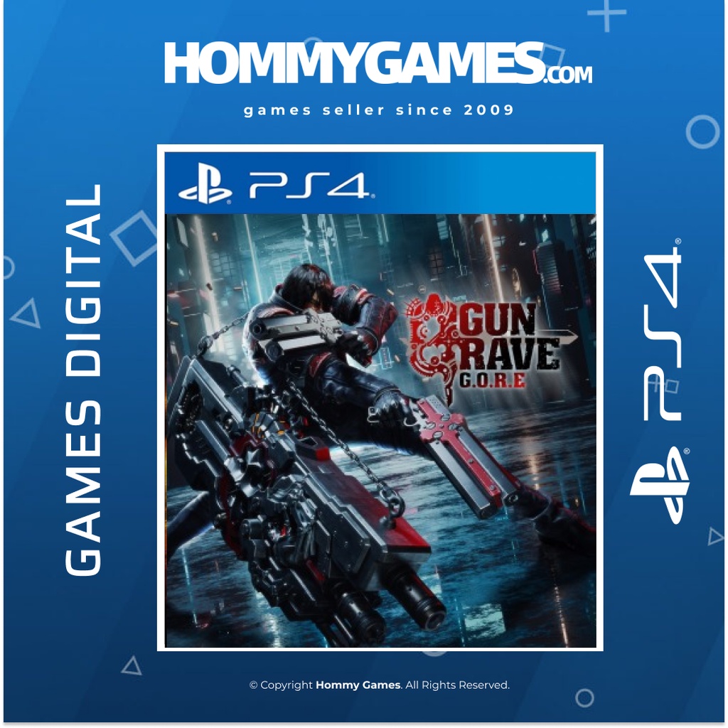 Gungrave GORE PS5 &amp; PS4 Digital Games