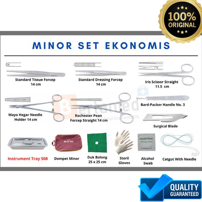 Minor Set Ekonomis / Set Bedah Minor Ekonomis