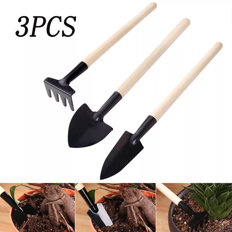 Jual Alat Berkebun Set In Mini Sekop Garpu Cangkul Alat Berkebun