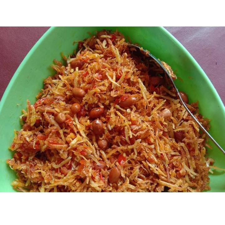 

1.1 HARGA GROSIR KENTANG MUSTOFA 250 GRAM PEDAS MANIS TERI KACANG GURIH .,.,.,.,