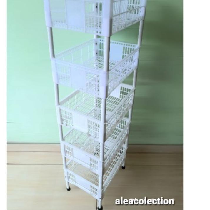 Recomended RAK WARUNG DAGANGAN / KERANJANG SUSUN RAK SERBAGUNA