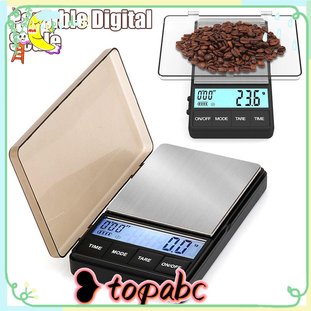 Top Smart Coffee Scale High Precision Dengan Timer Timbangan Elektronik LCD Rumah