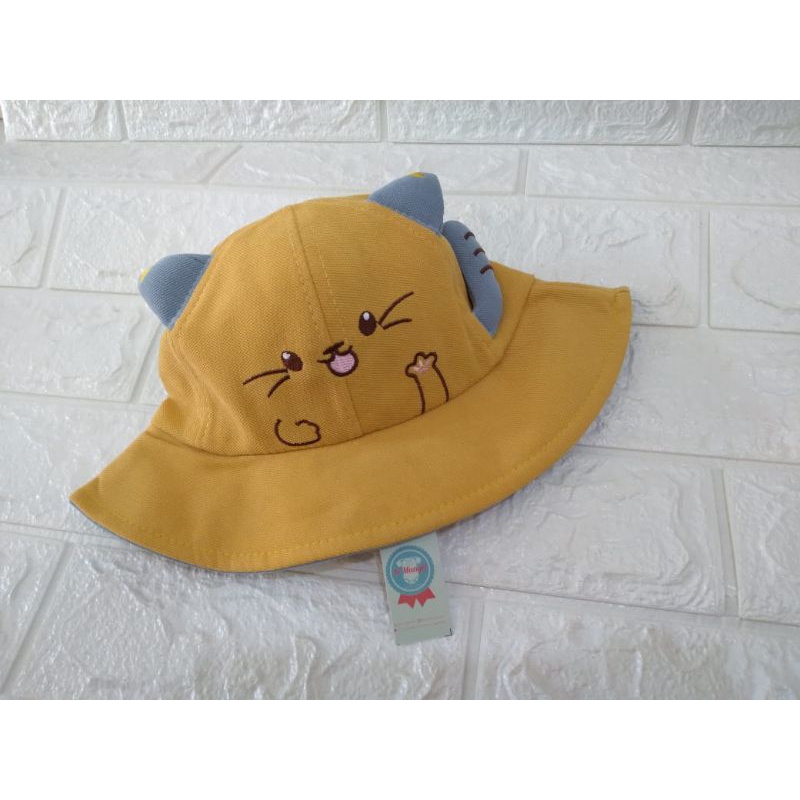 Si Mungil Store Topi Bayi dan Anak Cowok/ Laki-laki Usia 0 Bulan - 4 Tahun Motif Keren Import