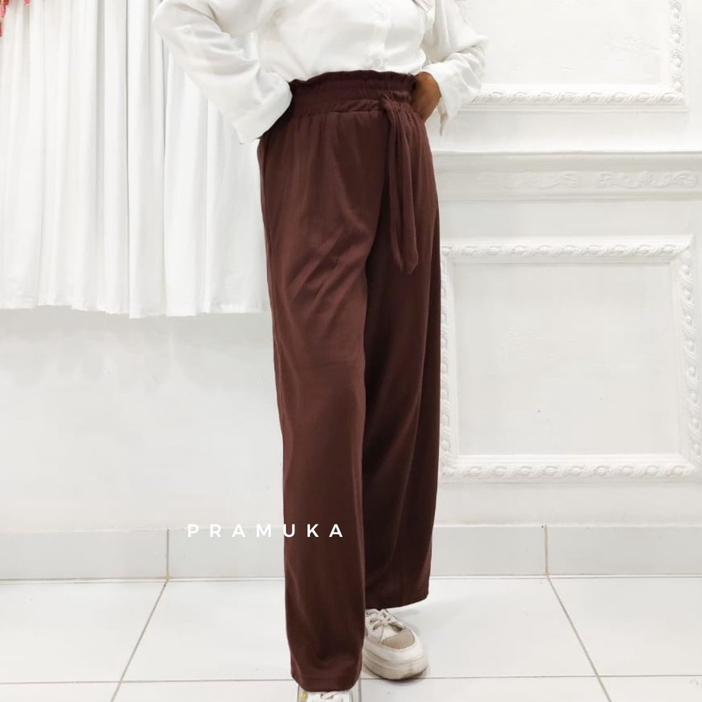 KULOT KNIT HAIGHWAIST RAJUT / CELANA KULOT KNIT PREMIUM CELANA PANJANG WANITA