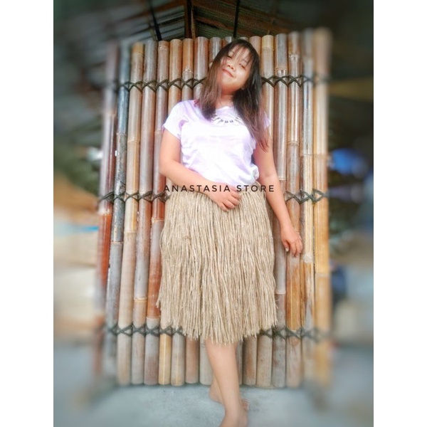 Rumbai ikat pinggang Kostum adat Papua Rok Rumbai goni 50CM