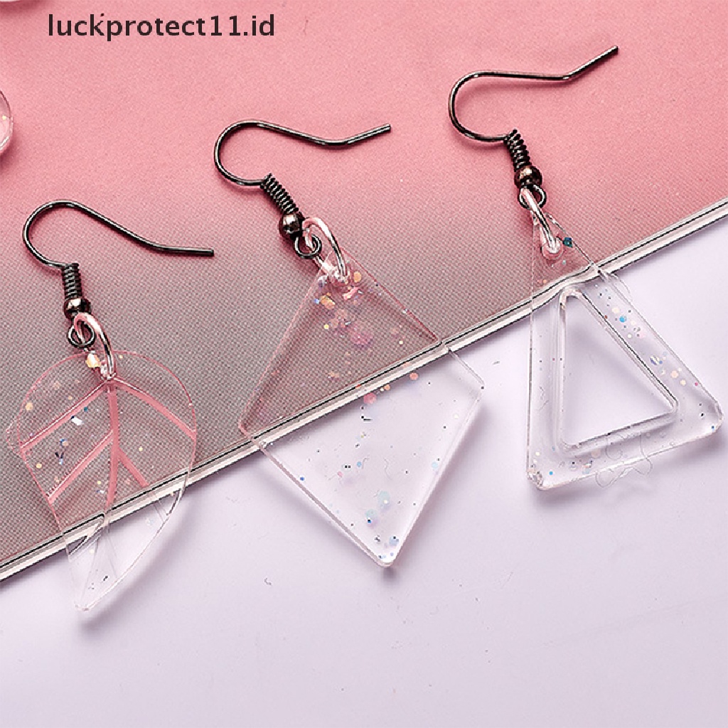 /Fashion Hot// Fashion// Handmade Silikon Cetakan Anting Kalung Anting Liontin Resin Cetakan Drop Menjuntai.