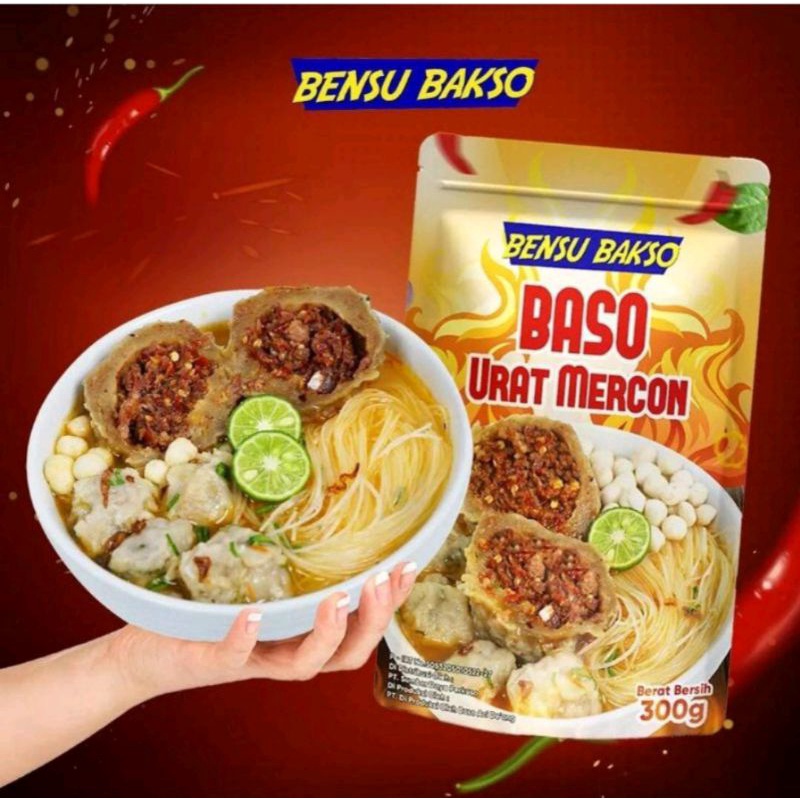 Jual Bensu Bakso Urat Mercon Baso Aci Pedas Nampol Shopee Indonesia