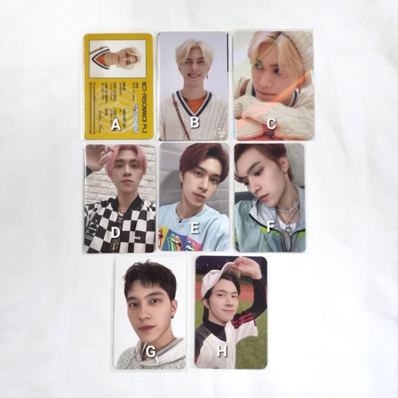 PC NCT Wayv Hendery Resonance Kihno Sanrio Universe Mumo Baseball