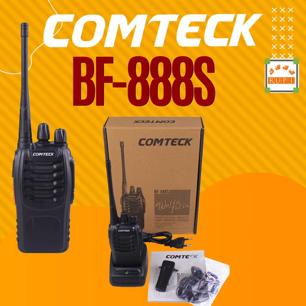 Hot Item Walkie Talkie Comteck BF-888S BG100228 ruparupi bandung